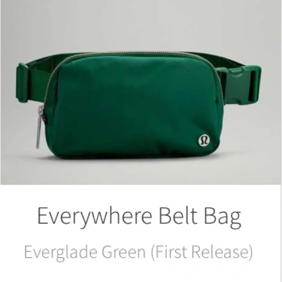 Lululemon Everywhere Belt Bag Everglade Green OG Original - Picture 2 of 11